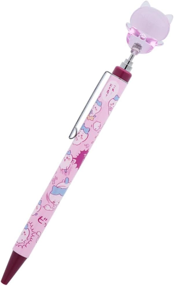 ◆●ちいかわ/メデューサの石ボールペンちいかわCSハチワレ(S4483030)(719788)/ピンク/サンスター(mail 290)