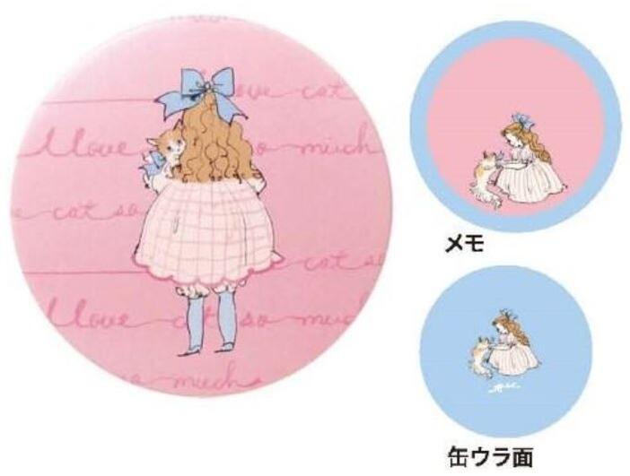 ◆▲●くらはしれい/缶入りメモ/リボン(M065-54)(705156)/学研ステイフル(mail 290)