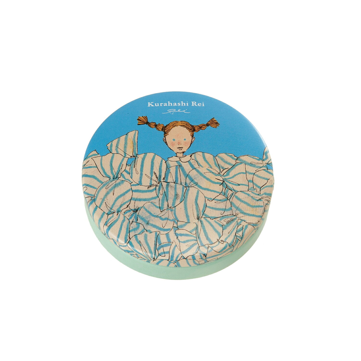 ●5月下旬発売予定 予約商品 くらはしれい 缶入りメモ BU (M065-70) (710372) ブルー 学研ステイフル (mail 290)