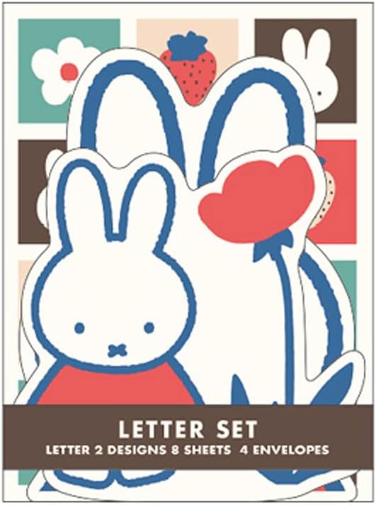 ●ミッフィー ダイカットカードレター (MS25-14) (053811) お花 フラワー Dick Bruna みっふぃー スクエア (mail 190)