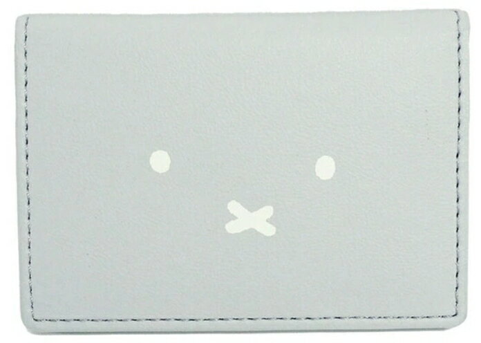 ミッフィー カードケース グレー (EB483GY) (111869) miffy クツワ (mail 190)(4)