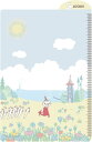 MOOMINムーミン B6下敷き ブルー (1000137322) (177841) アートプリントジャパン (mail 190)
