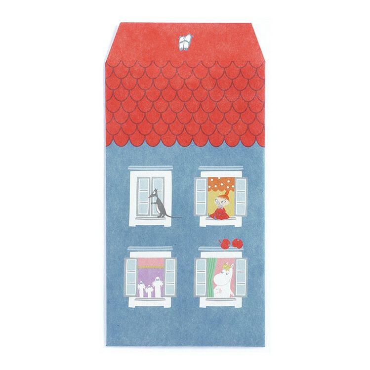 ●ムーミン/ポチ袋/ムーミンやしき(FD030-19)(702759)/学研ステイフル/値下げしました(mail 190)