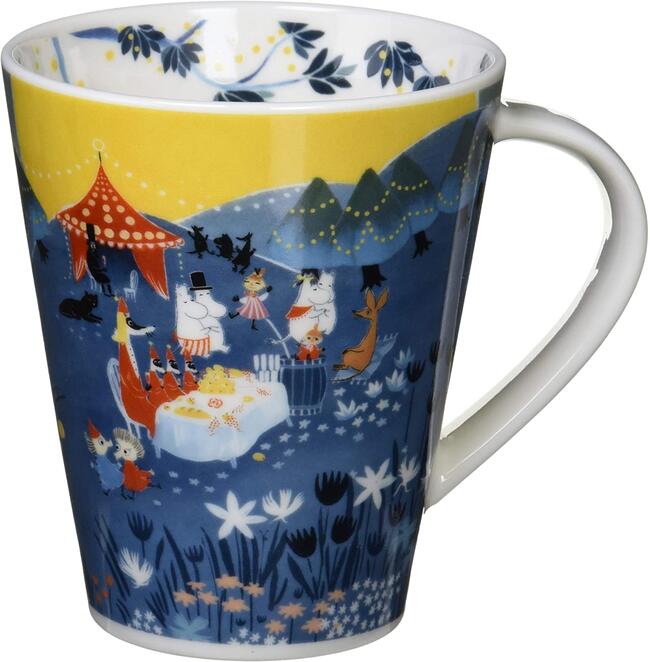 □●ムーミン/ビッグマグ/パーティ(MM3203-35)/ブルー/山加商店(takuhai)のサムネイル