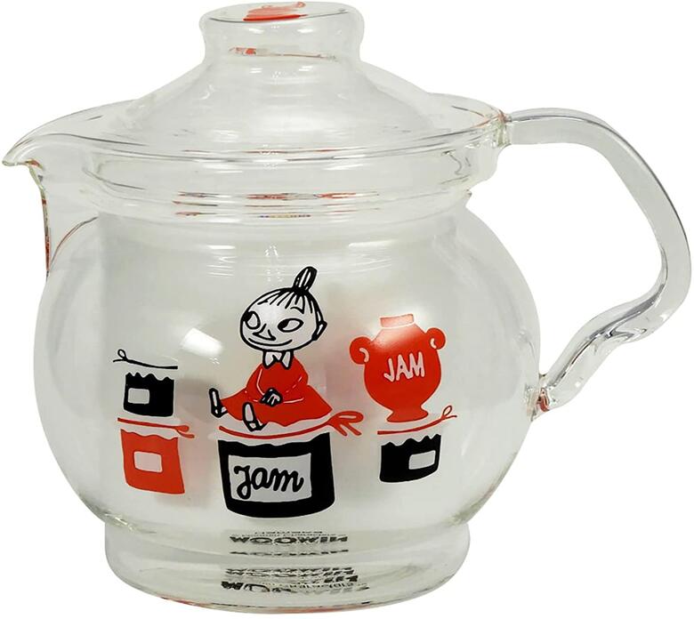 MOOMIN ムーミン 耐熱ガラスポット リトルミイ (MM5201-GV2) 山加商店 ギフト プレゼント (takuhai)