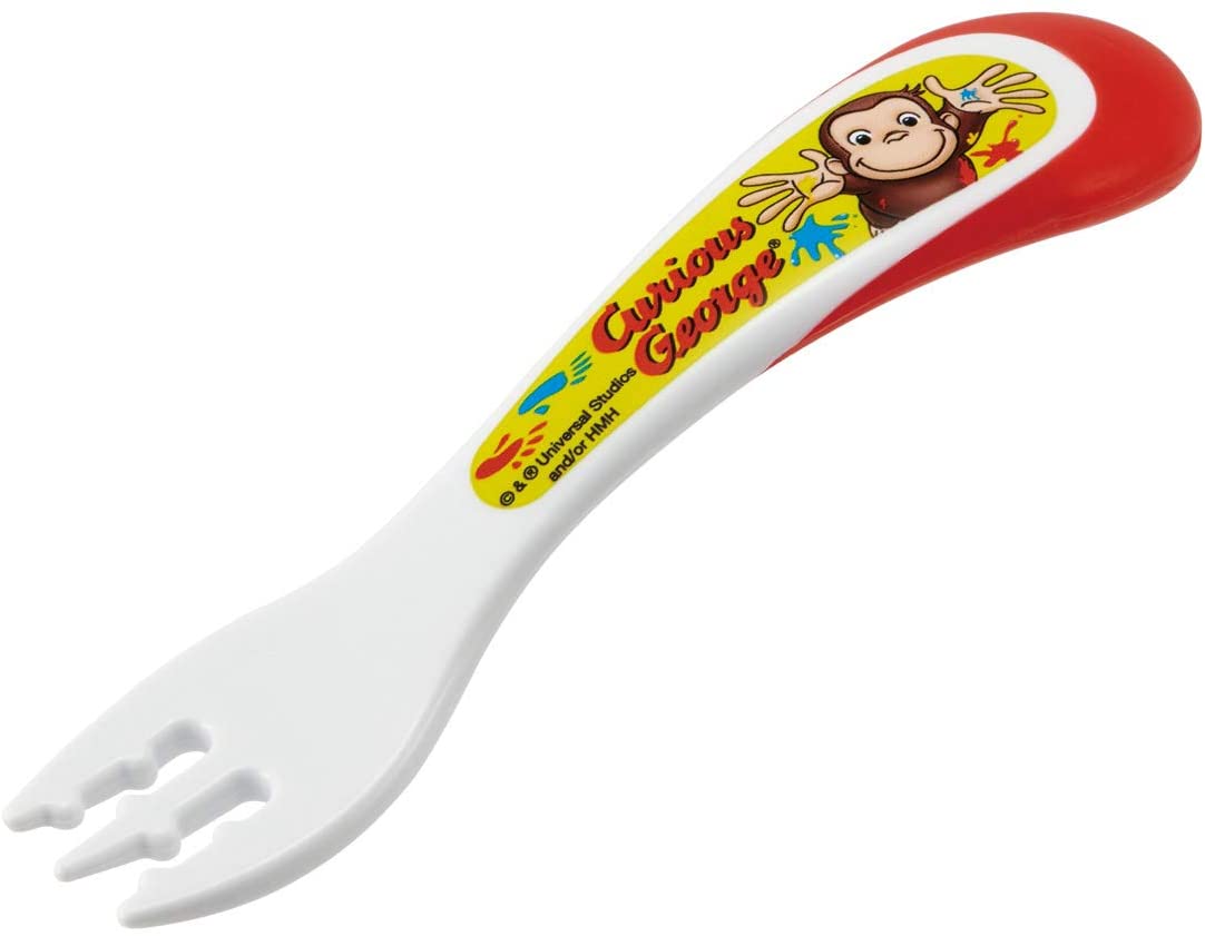 ▲おさるのジョージ/ベビーフォーク(WF1)/12cm(4973307470486)(mail 290)