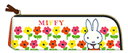 ▲ミッフィー/L型ペンポーチ/ホワイト(S20MLPW)/miffy/みっふぃー/スクエア(mail 190)(3)