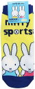 ミッフィー/靴下/スポーツ/YE(MFSOC524J)/イエロー/23〜25cm/miffy sports(mail 190)