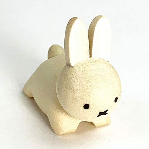 ●ミッフィー/ディック・ブルーナ/木製箸置き/うさぎ白(208570)/金正陶器(mail 220)のサムネイル