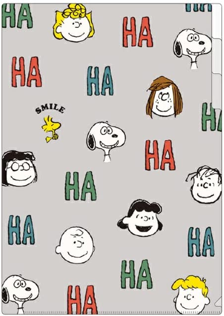 ●スヌーピー/3ポケットA4クリアホルダー(PS23-27)(306375)/スクエア(mail 190)