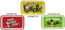 ▲スヌーピー/メラミントレー(S)/1.HUNGRY/YE(PL-1400)(770776)/2.CHOMP/RD(PL-1401)(770783)/3.COOKIES/GR(PL-1402)(770790)/大西賢製販(mail 450)