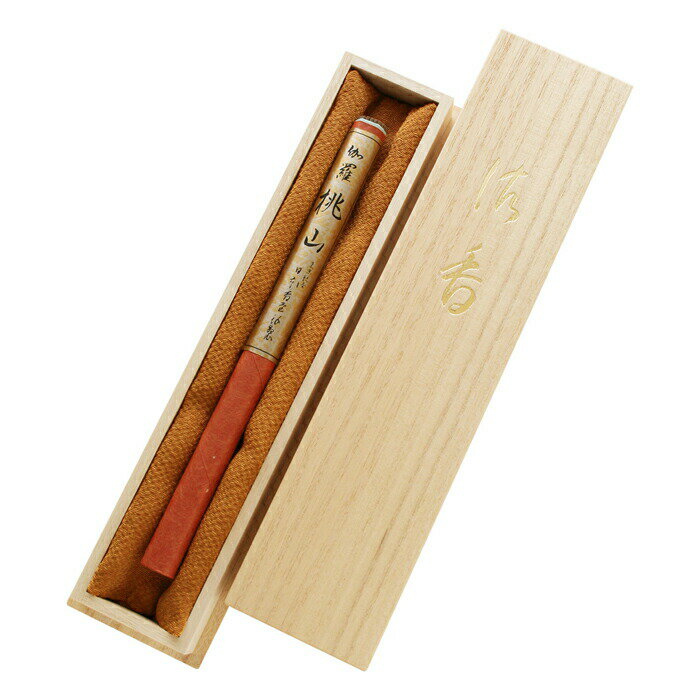 日本香堂 最高級 線香 伽羅桃山 長寸1把入 24g 伽羅 寺院用 線香