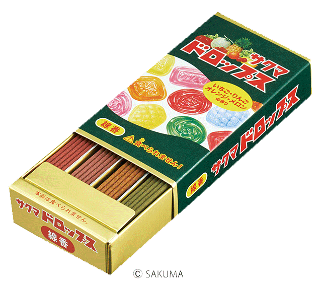 楽天市場 線香 カメヤマ サクマドロップス 線香 ミニ寸 いちご りんご オレンジ メロン の香り カメヤマ サクマ お線香 コラボ商品 お供え ギフト プレゼント ネコポス 和み仏壇 Inaba みんなのレビュー 口コミ