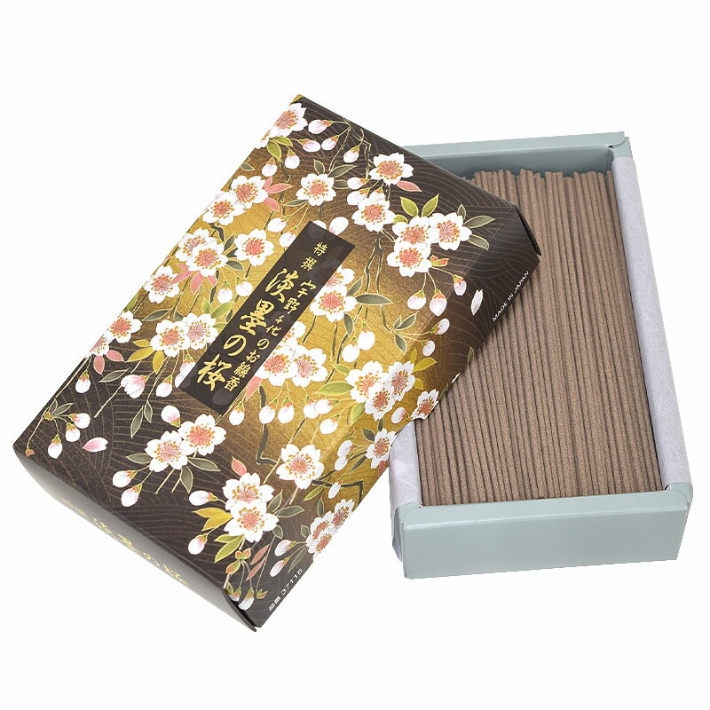 線香 日本香堂 特撰淡墨の桜 バラ詰め お供え ギフト 自宅用 家庭用 お線香 喪中見舞い 喪中はがき 微煙香 お供え 贈答 うすずみ