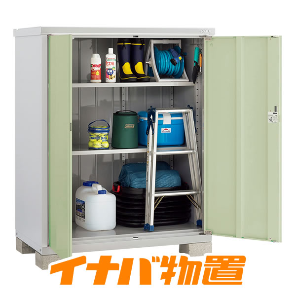 樂天商城 - イナバ物置　アイビーストッカーBJX-137D全面棚タイプ【関東・新潟・長野・富山限定販売】【お客様組立商品】