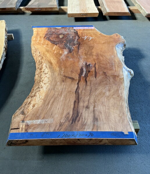 ブナ 耳付き 無垢天板 ※裏面一部くされあり1700×70×800ミリ BUNA108-2ぶな/天板/テーブル/カウンター/家具