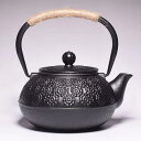 鉄瓶 鉄器 桜柄 さくら 伝統工芸品 急須 茶こし付き 鉄分補給 ホーローなし ガス 電気コンロ 炭火 ih調理器 直火 対応 800ml