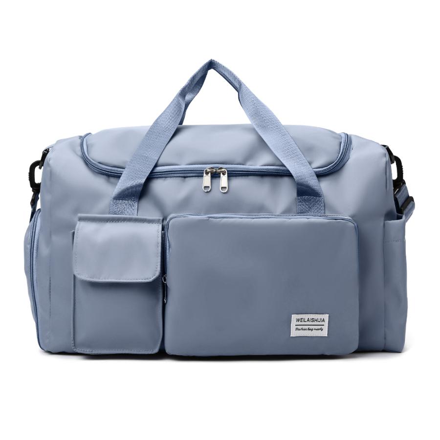 ボストンバッグ レディース メンズ 4WAY 7つポケット 旅行バッグ カバン 大容量 キャリーオンバッグ スポーツバッグ 乾湿分離 シューズ収納 機内持ち込み