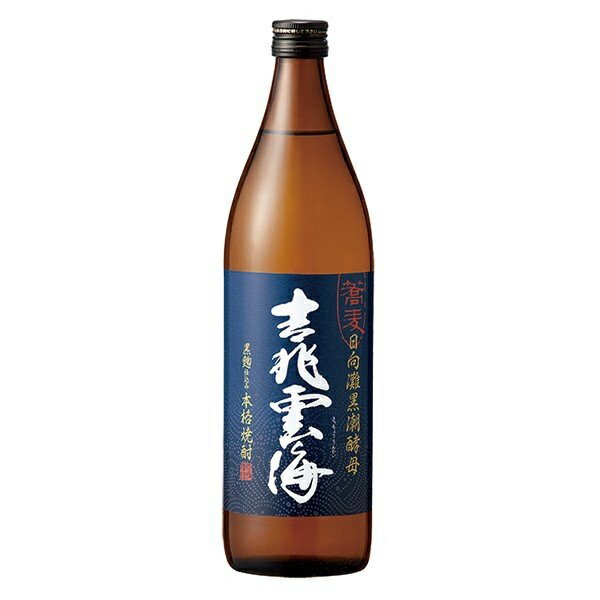 送料無料 雲海酒造 そば焼酎 吉兆雲海 25° 瓶 900ml×12本 ケース