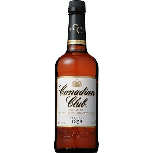 送料無料 カナディアン クラブ ウィスキー 瓶 700ml×12本 ケース