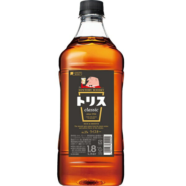 送料無料 サントリー トリスクラシック ペット 1.8L×6本 ケース