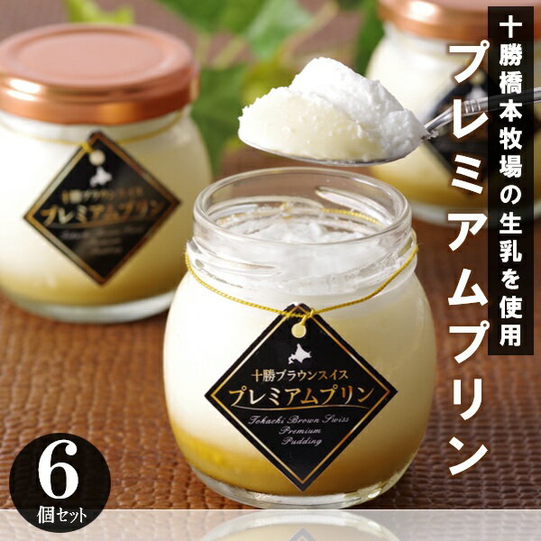 【エントリーでP10倍★11/20 20時～】 お歳暮 早割 クーポン 冬ギフト ギフト スイーツ プリン ディームファクトリー 十勝ブラウンスイスプレミアムプリン6個セット 御歳暮 歳暮 2025 送料無料 冬 贈答用 詰め合わせ お取り寄せ 歳暮ギフト 人気 高級 上司 友人 親戚 家族