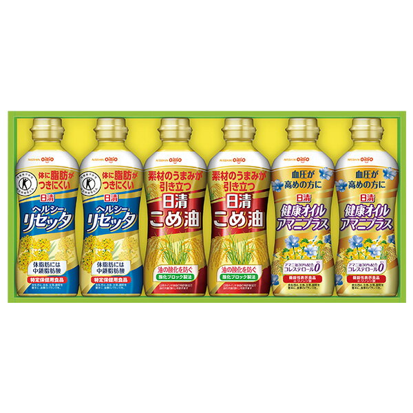 お中元 御中元 中元 2023 油 オイル ギフト 日清オイリオ こめ油＆ヘルシーオイルギフト 型番：BPH-30 送料無料 贈答用 詰め合わせ お取り寄せ 中元ギフト 暑中お見舞い 人気 高級 上司 友人 親戚 家族 両親 同僚 内祝い お祝い 御祝 お礼 御礼 粗品 プレゼント 贈り物のサムネイル