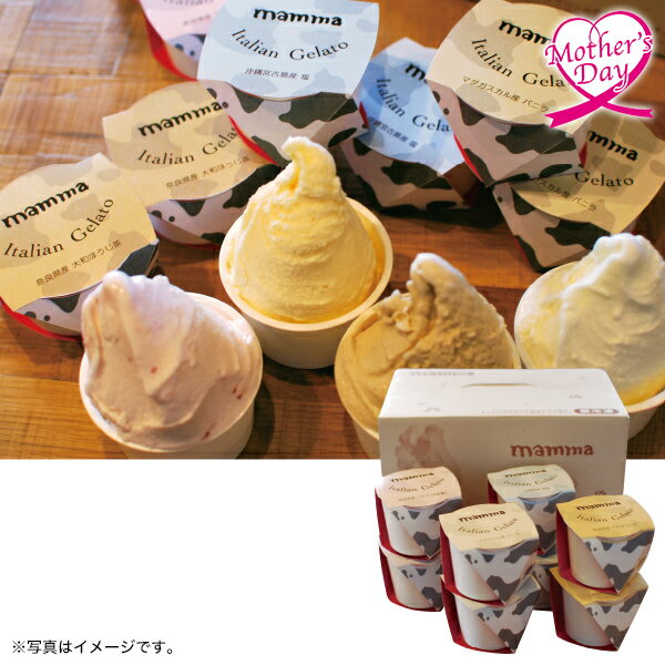 母の日 プレゼント ギフト スイーツ アイス mamma イタリアンジェラート mamma 8個入 メッセージカード 母の日ギフト 2024 送料無料 贈答用 詰め合わせ お取り寄せ 人気 高級 親戚 家族 両親 お祝い 御祝 お礼 御礼のサムネイル