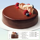 クリスマスケーキ 2025 送料無料 銀座千疋屋 銀座ショコラブラウニー 5号(直径約15cm)