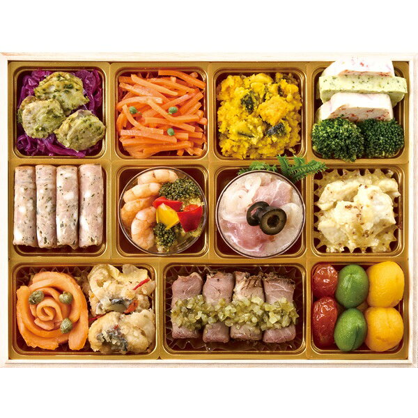 おせち 2027 送料無料 東京「しち十二候・ロジエ・芝蘭（チーラン）」監修 名店おせち（華葵（はなあおい）） 3〜4人前 inageya320-10024595 いなげや楽天市場店 サンプル画像3