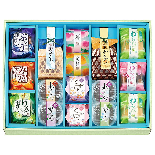 乐天商城 - お中元 夏ギフト ゼリー 和菓子 スイーツ 創菓京づる きらめき庵 型番:KR-30 御中元 中元 2026 送料無料 夏 贈答用 詰め合わせ お取り寄せ 中元ギフト 人気 高級 上司 友人 親戚 家族 両親 同僚 内祝い お祝い 御祝 お礼 御礼