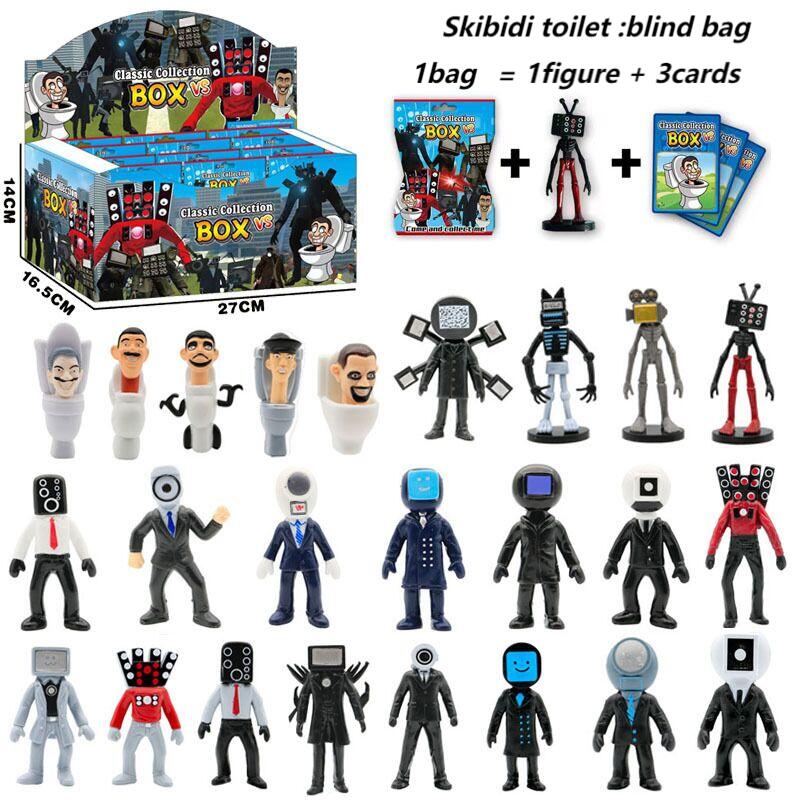  Skibidi toilet :blind box Contains 1 figure + 3 cards  XLrfBgC uCh{bNX*1= tBMA*1{J[h*3 Vw Roblox game ObY  z[Q[ mߋ api qւ̃Mtg ӍՂ̓ nEBN X}XMtg