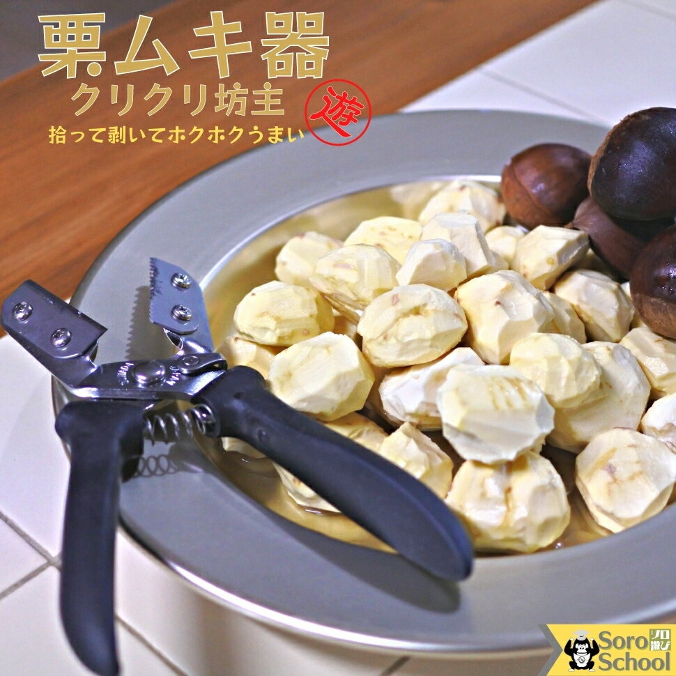 栗むき器 栗くり坊主 新型 皮むきピーラー 替刃 付 株式会社 諏訪田 製作所 日本製