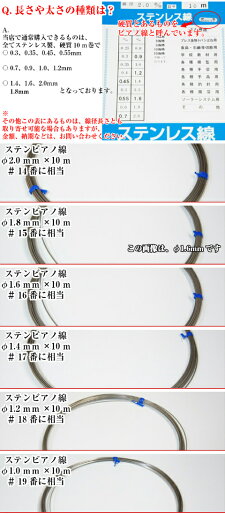 楽天市場 硬質線 ステンレス線 ステンレス針金 Sus304 18cr 8ni ピアノ線 オールステナイト 系 針金 サス304 針金 18クロムステンレス 針金 メール便 Ok ピアノ線 針金 線径0 55 0 3mm 10m巻 硬質ステンレス線 田舎道具と手作り暮らしの山崎商店 楽天市場 硬質線 ステンレス線 ステンレス針金 Sus304 18cr 8ni ピアノ線 オールステナイト 系 針金 サス304 針金 18クロムステンレス 針金 メール便 Ok ピアノ線 針金 線径0 55 0 3mm 10m巻 硬質ステンレス線 田舎道具と手作り暮らしの山崎商店