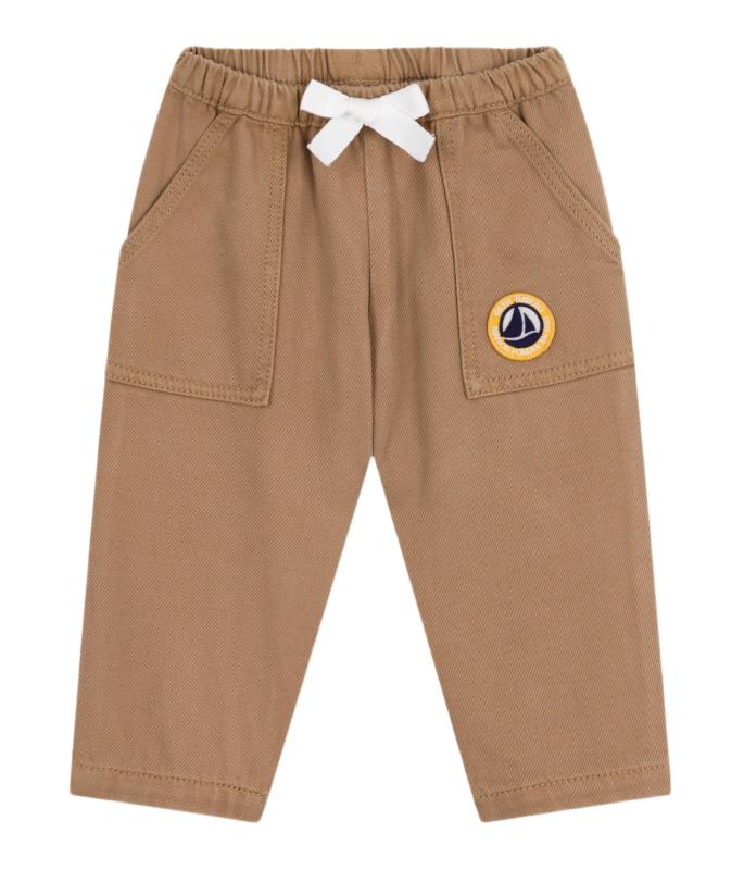 [プチバトー] パンツ A0E38 ブラウン 18ヶ月 81cm