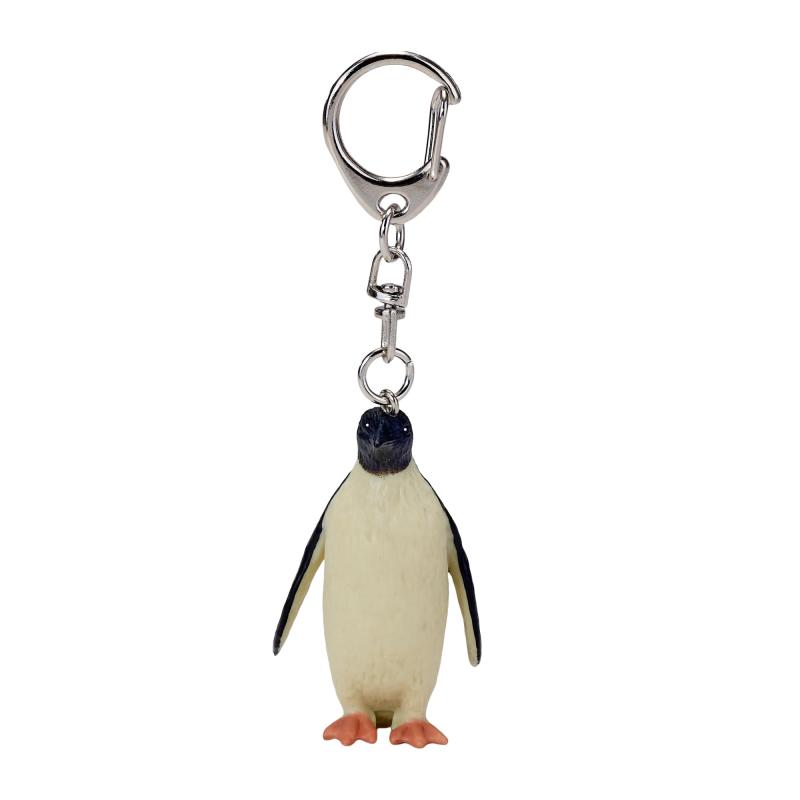 [Mojo] 動物フィギュア キーチェーン ペンギン 387610