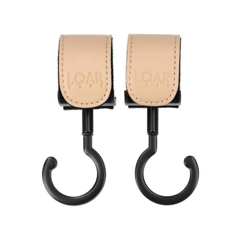 LOARBABY ベビーカーフック バギーフック 360度回転 ベビーカー 荷物フック 耐荷重約70キロ ベビーカー..
