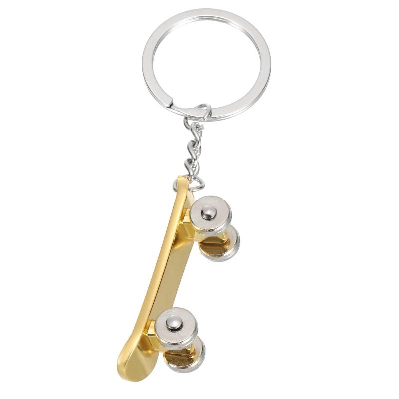 Rakuten - [PATIKIL] スケートボードキーホルダー スケートボードキーチェーン ペンダント 装飾品