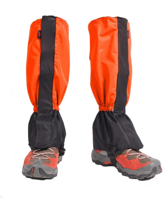 R-STYLE 小石や砂や虫の侵入を防いで快適登山 防水 通気 高耐久 ロングゲイター 登山スパッツ