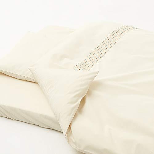 渡嘉毛織 【日本製】オーガニック ベビー布団6点セット(オレンジ) はじめてセット シンプル オールシー..