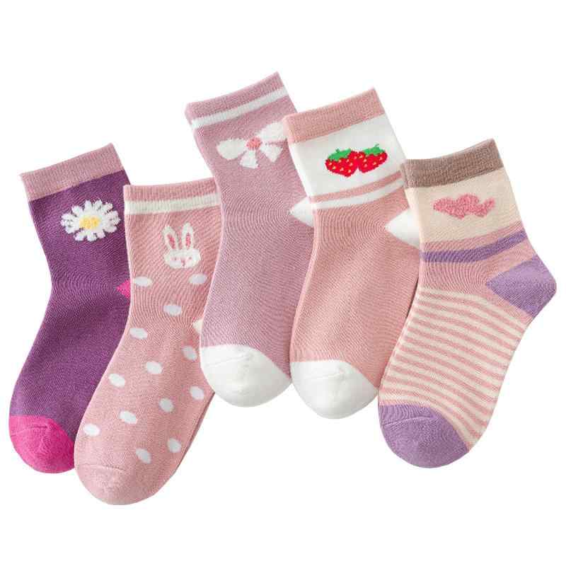 [viervido] 靴下キッズ 子供 柔らかい 可愛い キッズ くるぶし フォーマルソックス 女の子 綿 通気性 柔らかい子供 通学 学生用