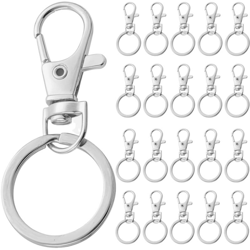 Rakuten - fogman キーホルダー キーリング ナスカン アクセサリ リング 金属 かわいい 20個セット