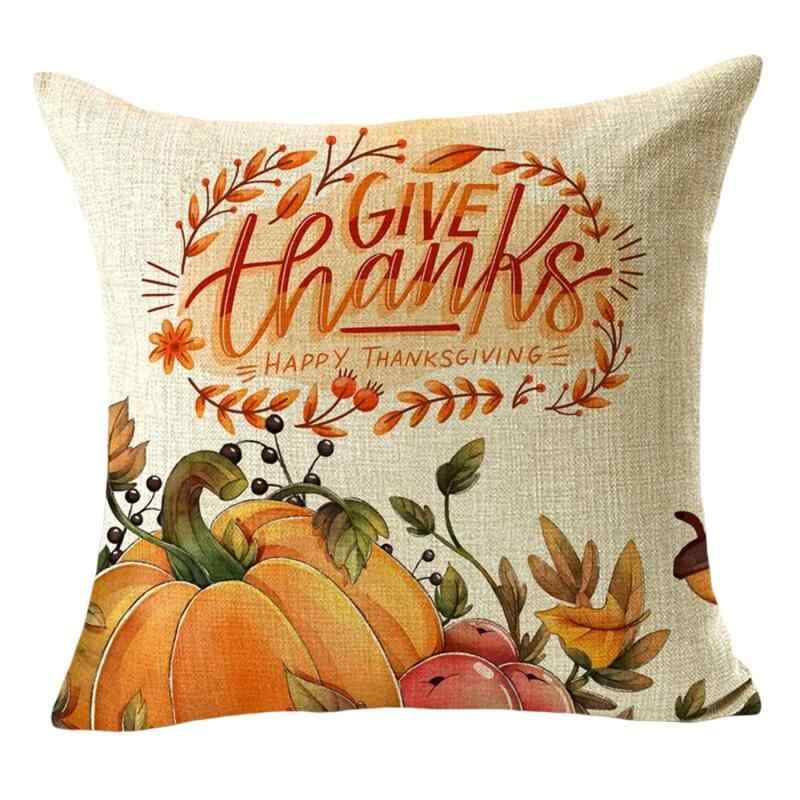 Thanksgiving 感謝祭 サンクスギビング 収穫 ピローケース 枕カバー クッションカバー 秋 アクセサリー..