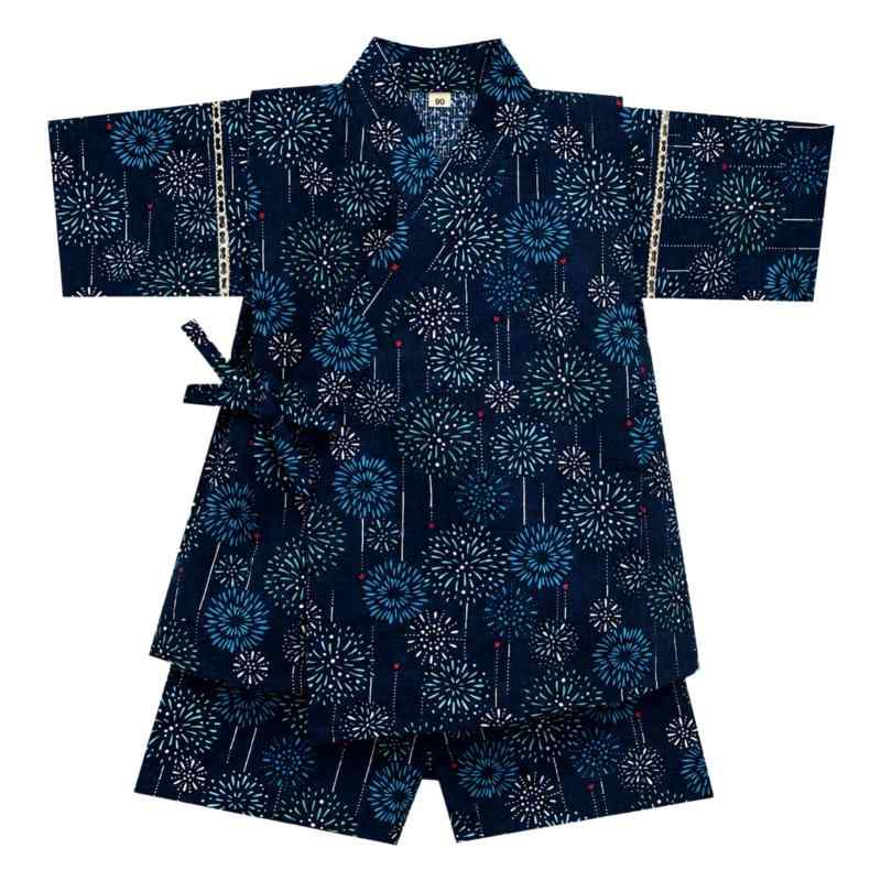 [WEANXIN] 甚平 男の子 子供 キッズ 浴衣 上下セット じんべい 90 100 110 120 130...