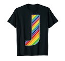文字 J レズビアン、ゲイプライド、バイセジュアル、トランス文字 J LBGTQ Tシャツ
