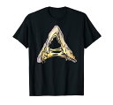 Zombie A Letter イニシャル タイポグラフィ テキスト 文字ステートメント Tシャツ