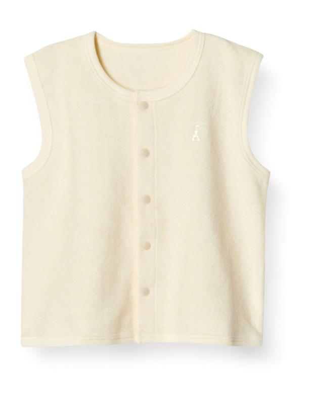 アンナニコラ 厚手パイル ベストA I-92793 A38 日本製