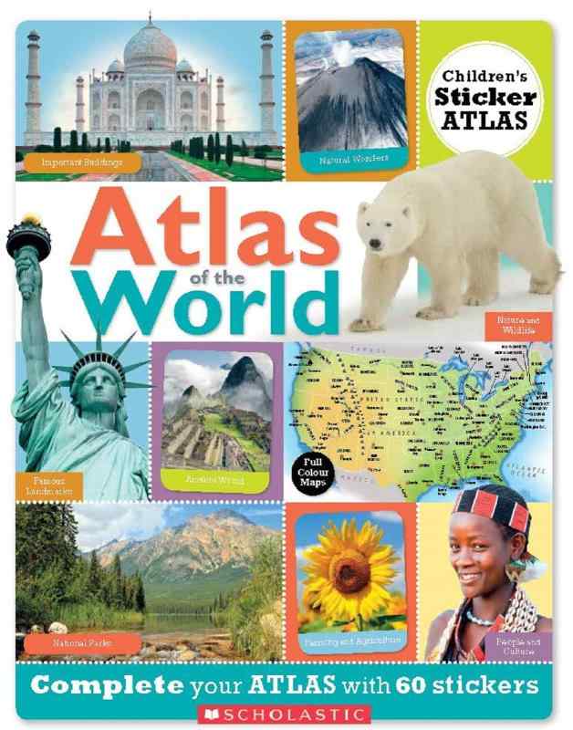 Scholastic (スカラスティック) 英語教材 Atlas of the World