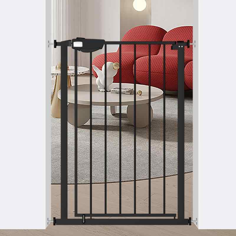 Seogva ペットゲート 3.5cm柵間隔 ペットドア付き 高さ78cm ペットゲート 犬 猫 ゲート ブラック ホワ..