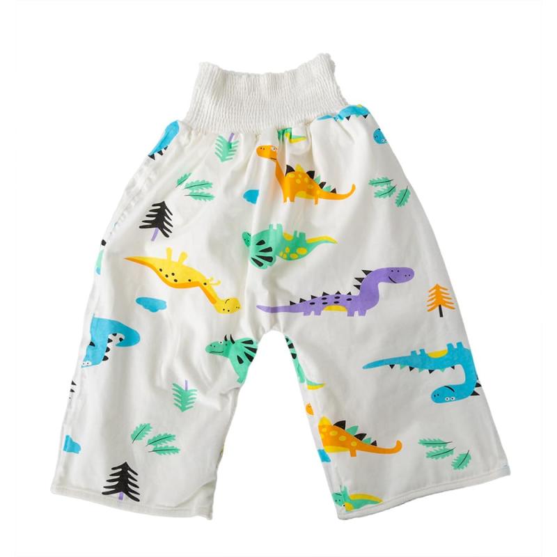 [BabyZaras] 子供用パンツ トレーニングパンツ おねしょパンツ コットン 総柄 腹巻 ベビー 子供 キッズ..